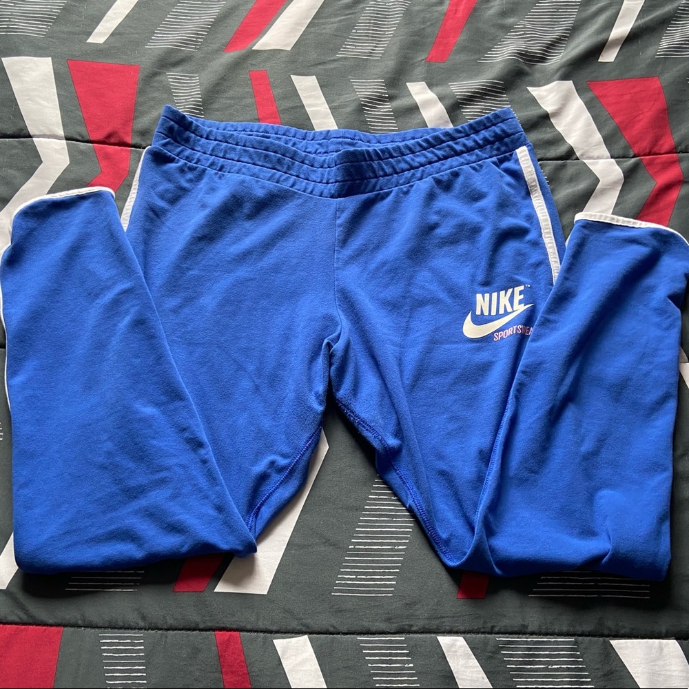 Nike Women Blue Leggings